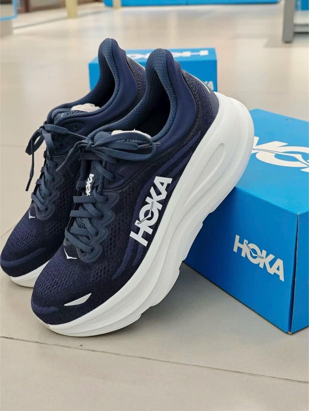 HO.KA Leichter Running-Schuh mit Komfortdämpfung